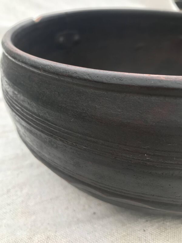 Antique bol en bois