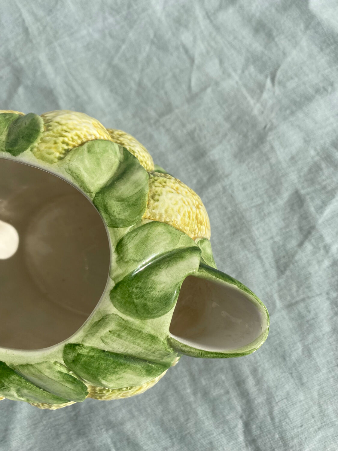 Lemon slushie teapot