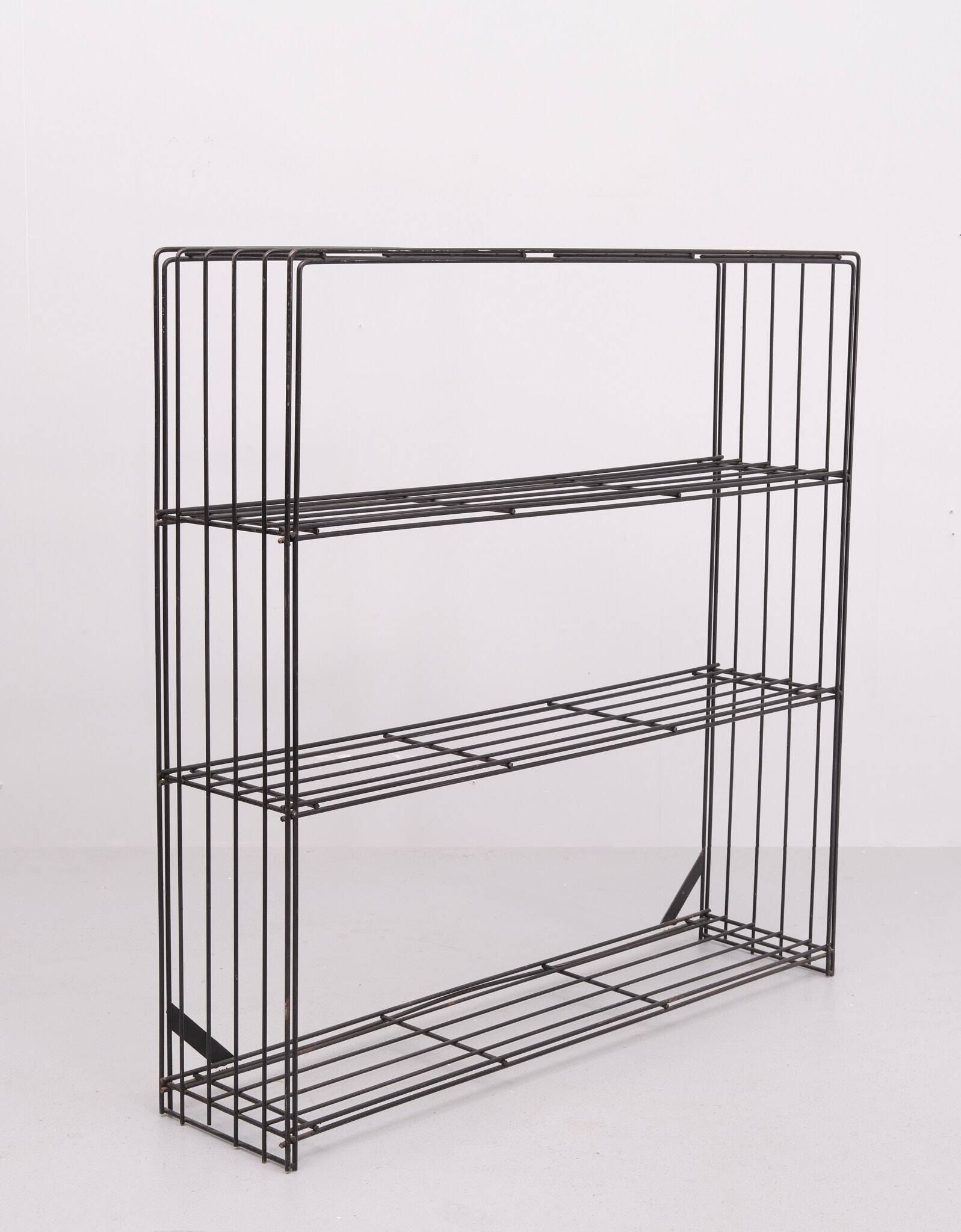 Mid-Century Minimalist "Pilastro" Shelf by Tjerk Reijenga 1950s Holland
