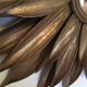 86cm metal sunflower mirror
