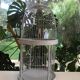 Vintage wooden birdcage H67cm