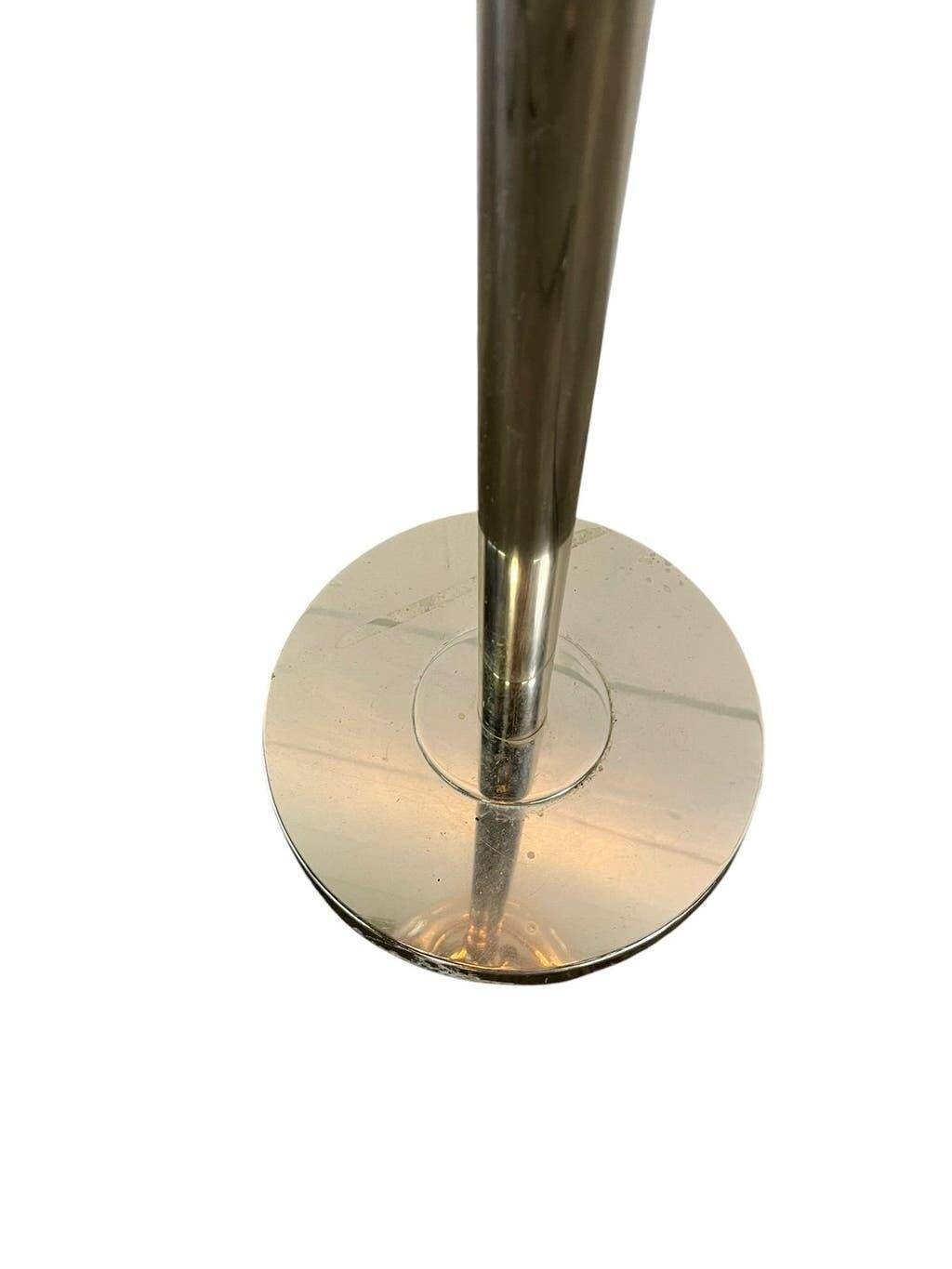 Vintage chrome floor lamp 'Leclaire & Schäfer'