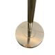 Vintage chrome floor lamp 'Leclaire & Schäfer'