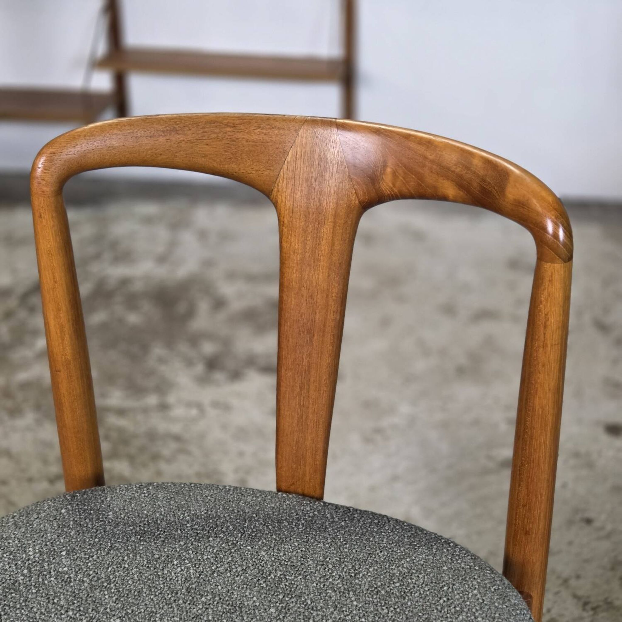5x Johannes Andersen 'Juliane' vintage 1960s Danish chairs