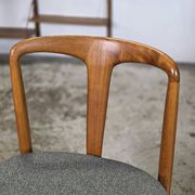 5x Johannes Andersen 'Juliane' vintage 1960s Danish chairs