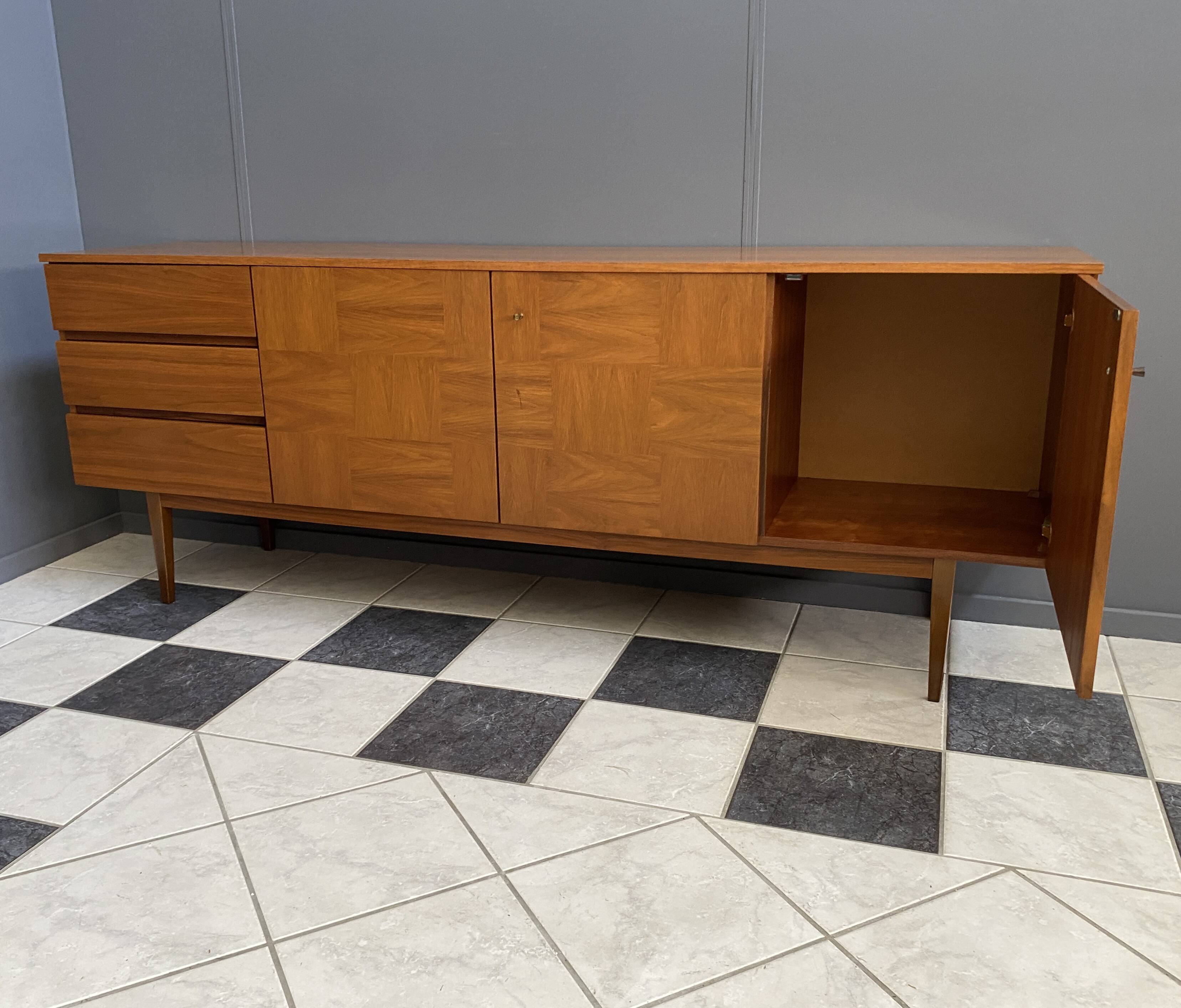 Large sideboard in rosewood 1960s