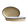 Pair of enamelled sheet metal dishes