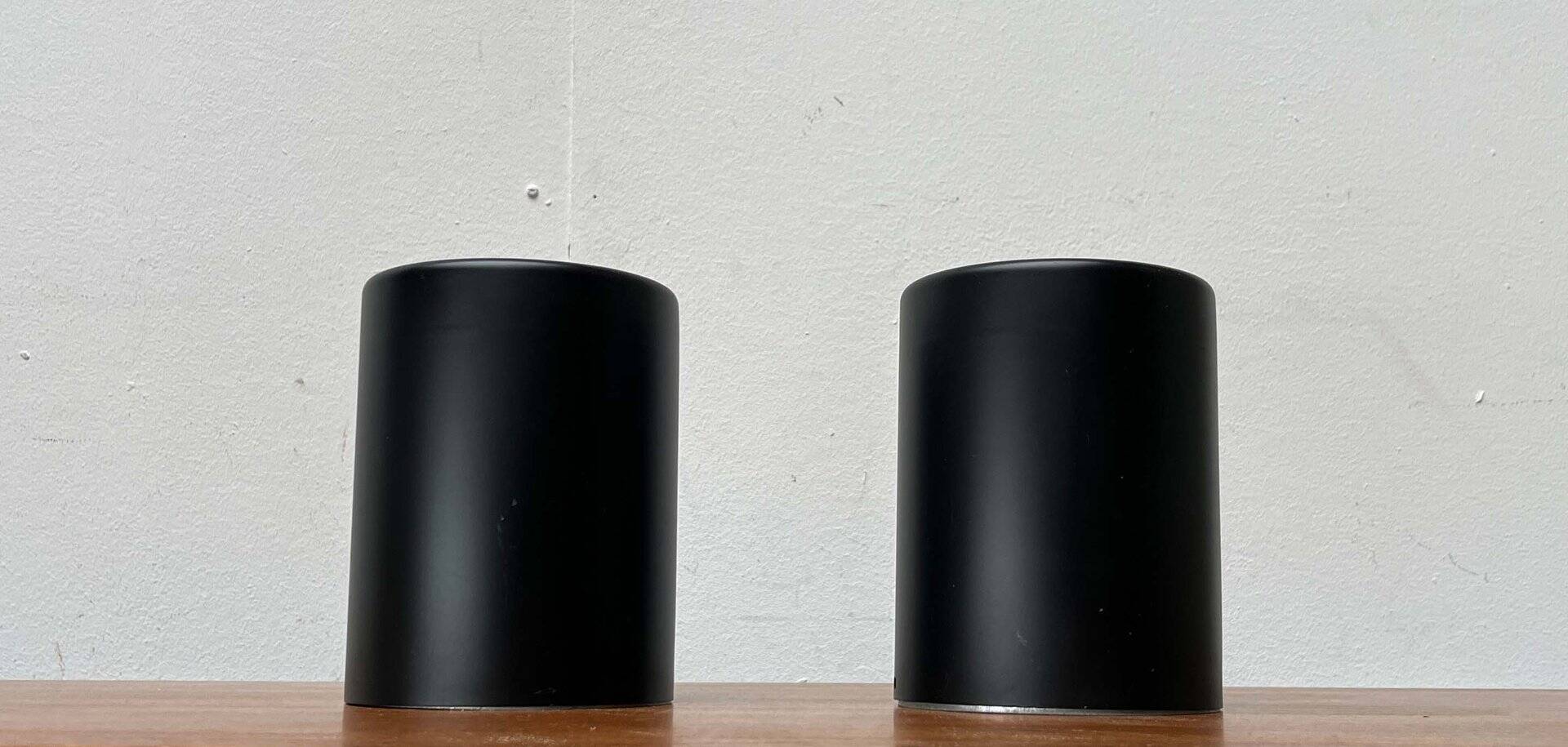 Modern minimalist ceiling lights from the mid-century by Orno, Finland, 1960, set of 2.