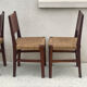 4 modernist chairs from the 1950s.
