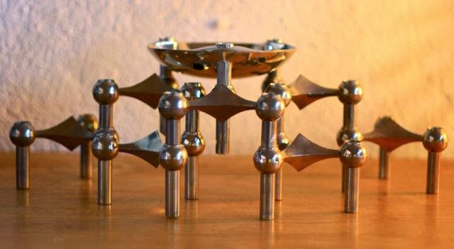 All Sconce in chrome Nagel 1970