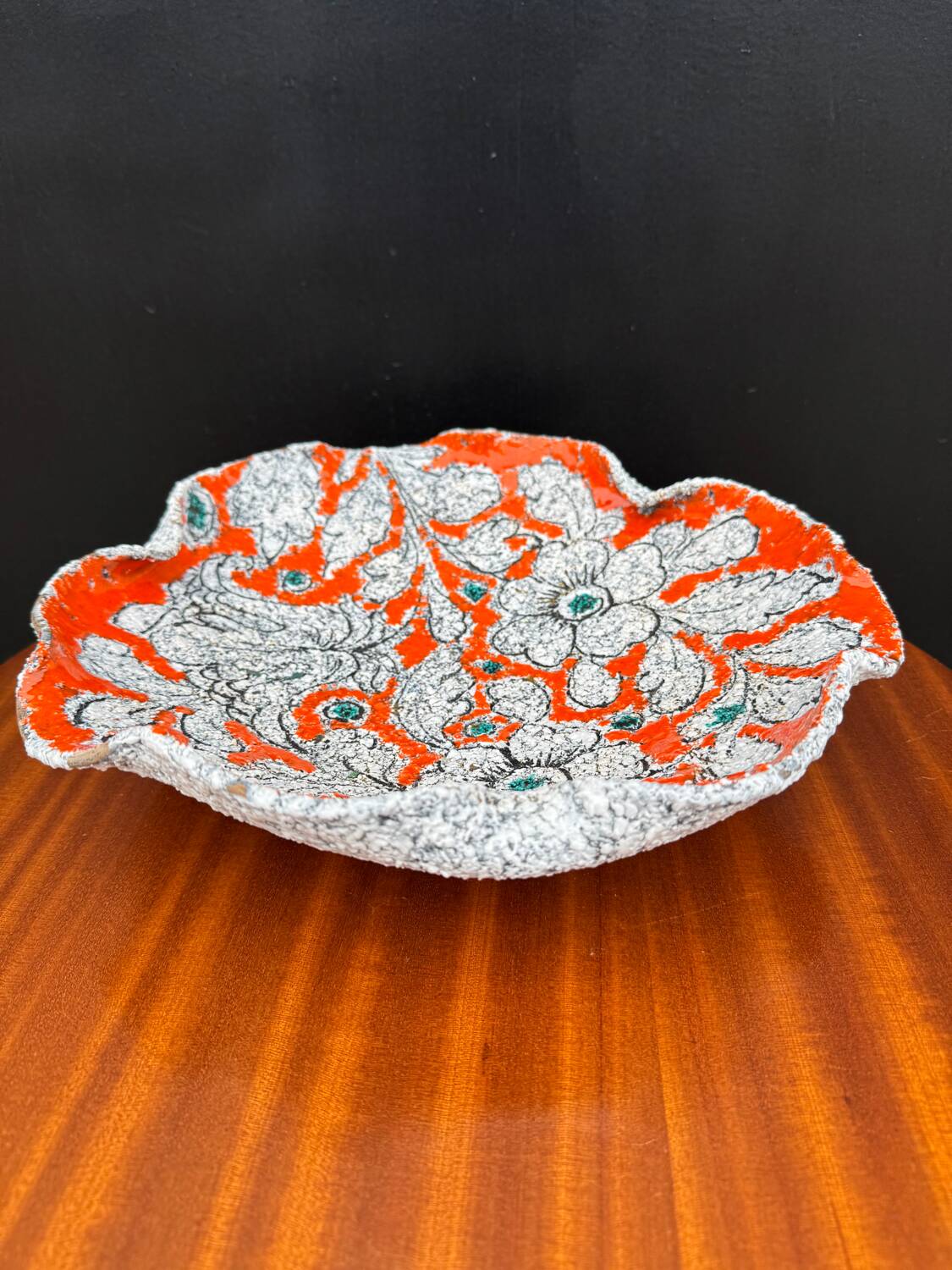 Ceramic pocket dish Vallauris 1960s