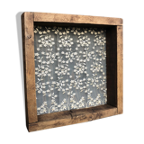 Ancient wooden sieve "lace"
