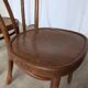 Set of 3 Vintage Thonet Style Bentwood Chair, Carved Wood Dining Chair