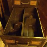 ﻿5-drawer filing cabinet ex army industrial furniture circa 1940