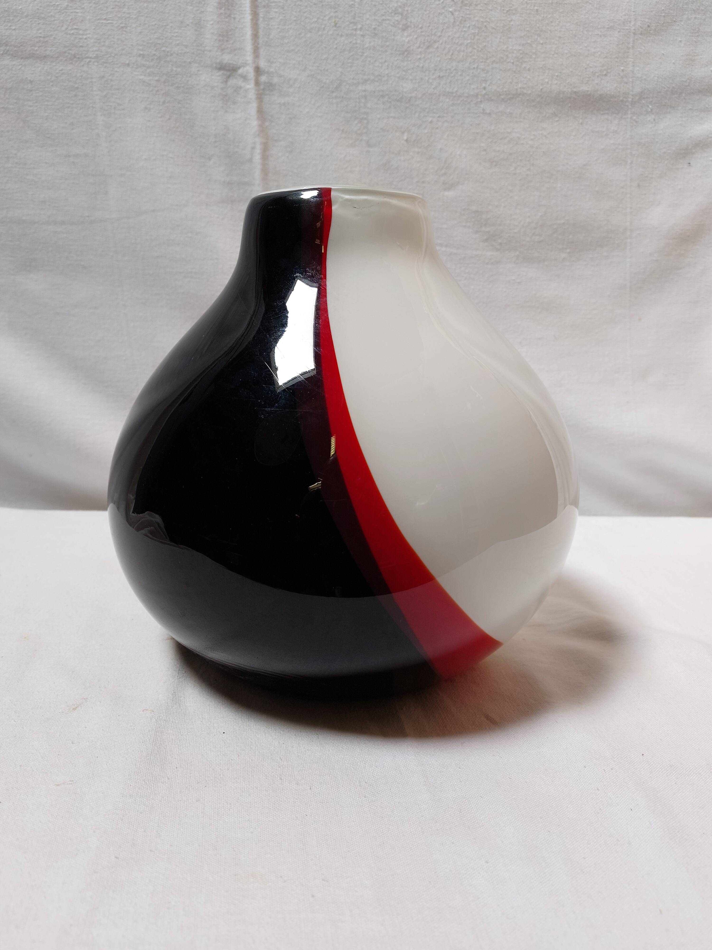 Murano pop seventies ball vase