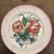 Set of 4 Islettes earthenware plates – 18th century – floral decoration