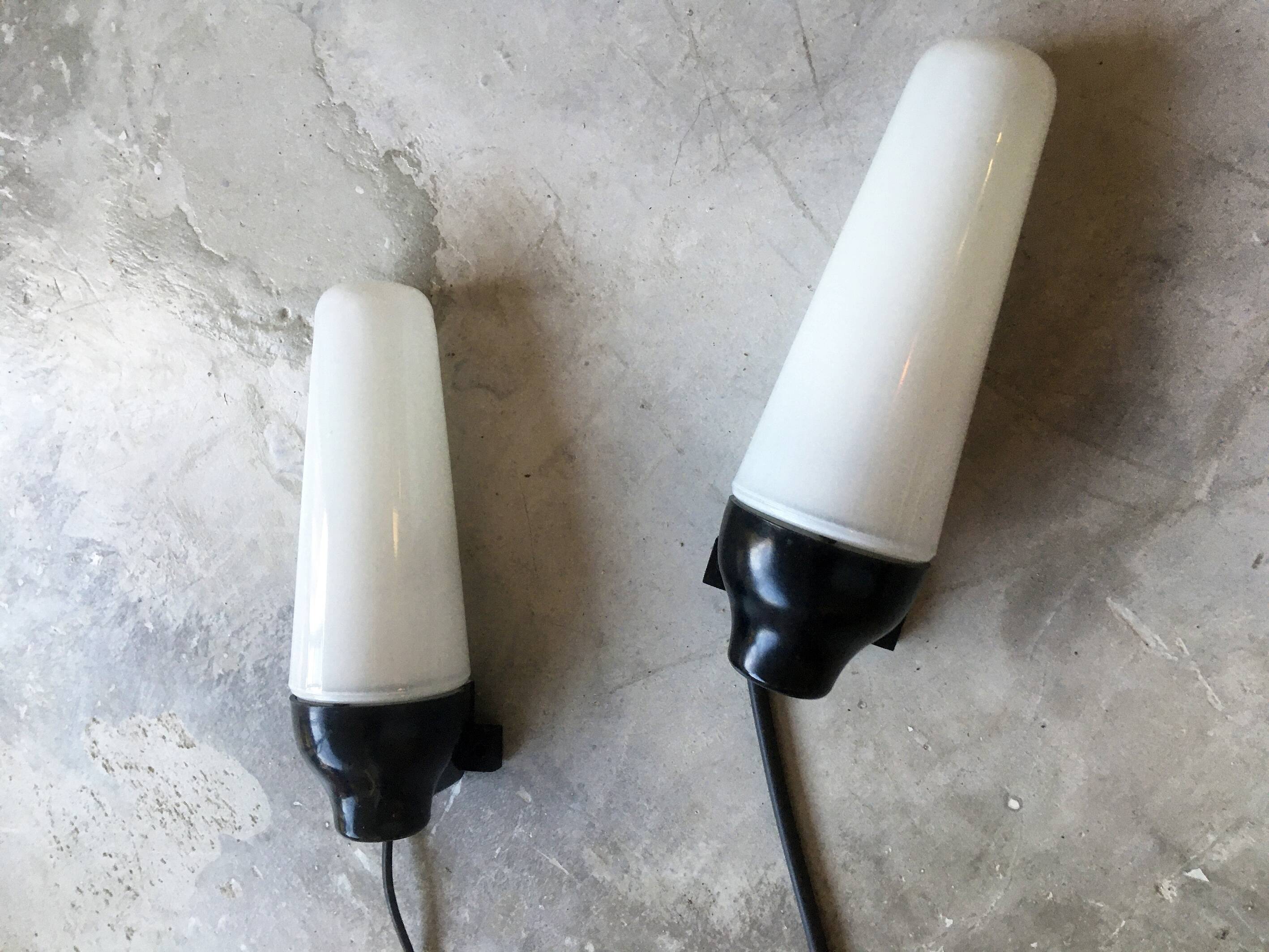 Set of 2 wall lamps, 1960