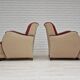 1950s, scandinavian art deco chairs, original condition