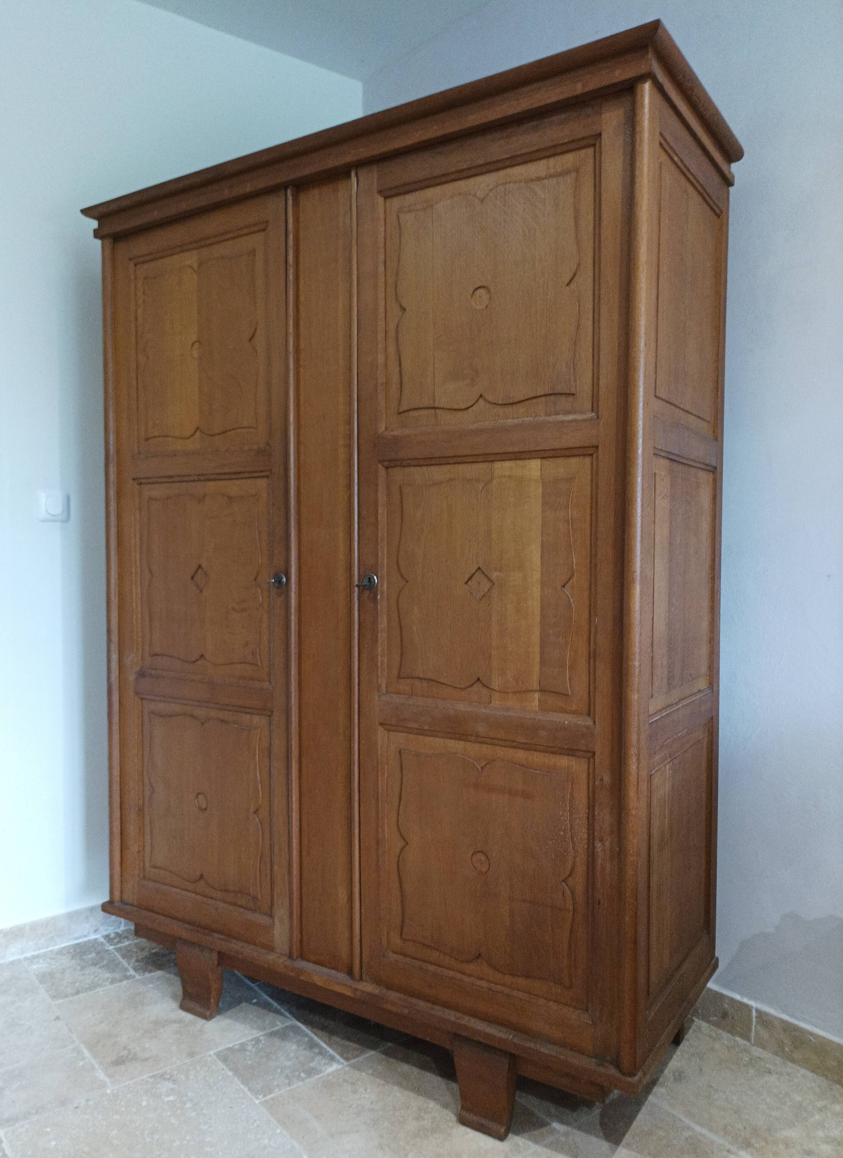 Vintage oak cabinet