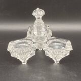 Saleron triple en verre – 1024DA10