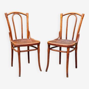 Paire de chaises THONET N°56 vers 1900