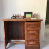 Restored 1950 school desk