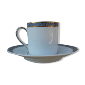 Tasse porcelaine de Limoges Bernardaud Antinéa