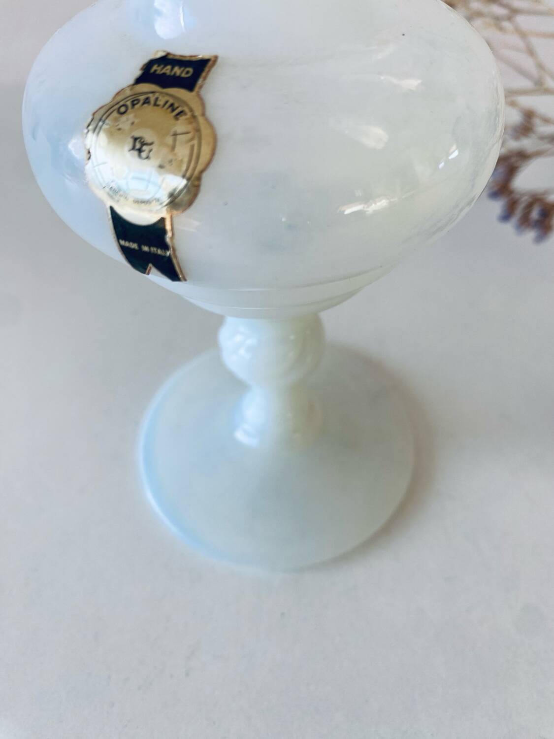 Italian opaline vase