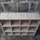 Rustic patinee shelf