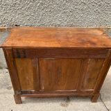 Buffet solid oak storage cabinet 1 door 6 drawers