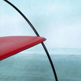 Ensemble de 4 chaises Linda, design italien des années 1980.