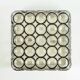 Mid Century Modern Iron Ring Glass Ceiling Light From Limburg, 1960s