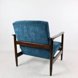 Fauteuil Blue Ocean GFM-142 par Edmund Homa, années 1970
