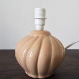 Swirl ceramic round lamp base
