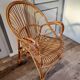 Rattan armchair
