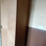 Armoire pieds compas rénovée