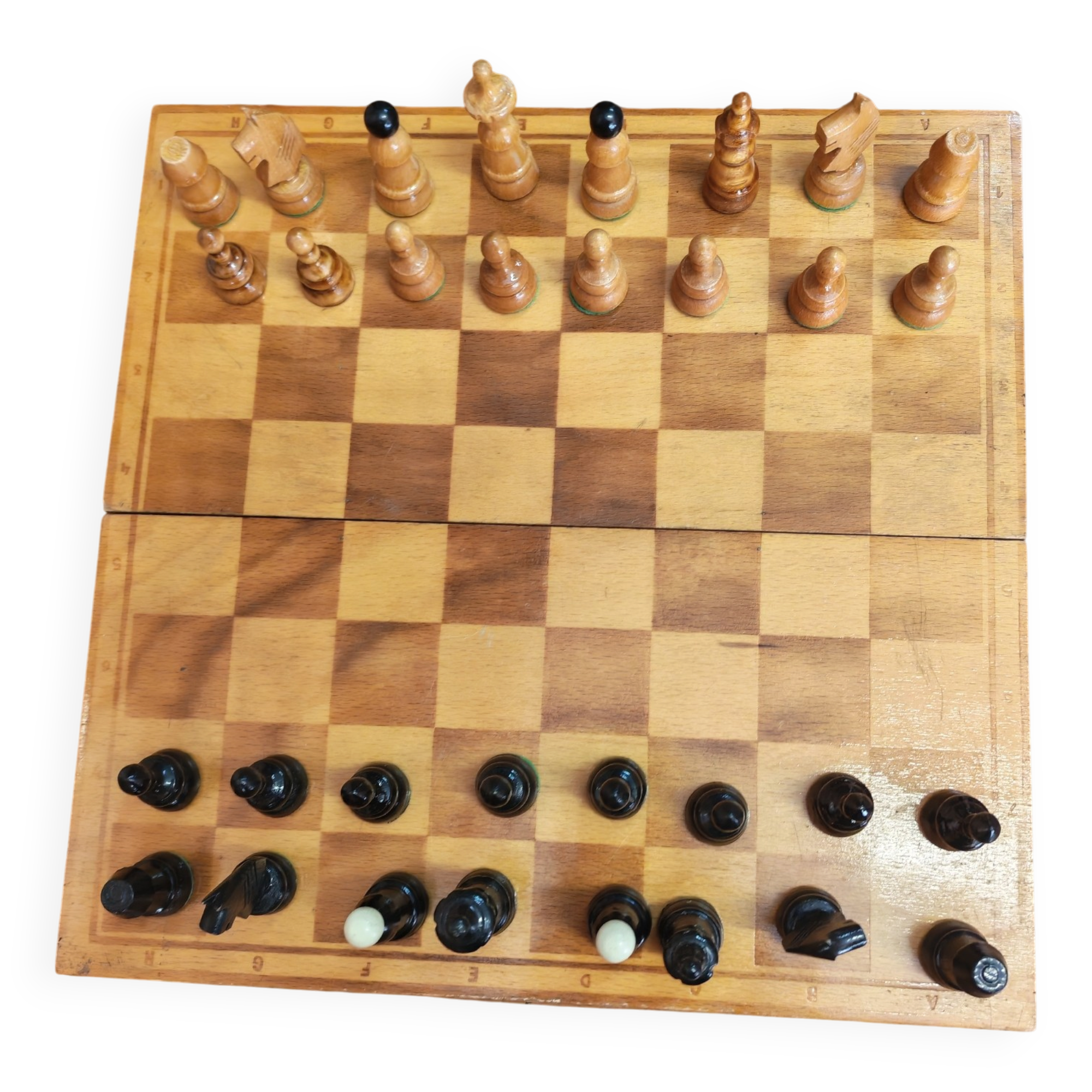 Vintage chess set
