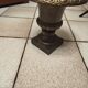 Medici vase 30 cm in cast iron 19th century  
Golden patina