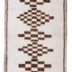 Vintage Turkish hallway rug 83x338 cm
