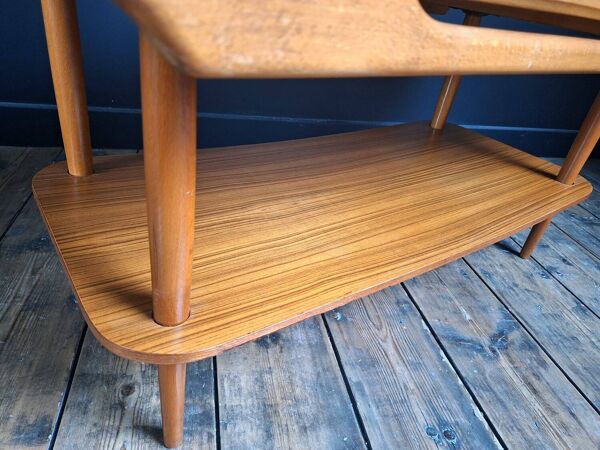 Table basse vintage, meuble de séjour ancien