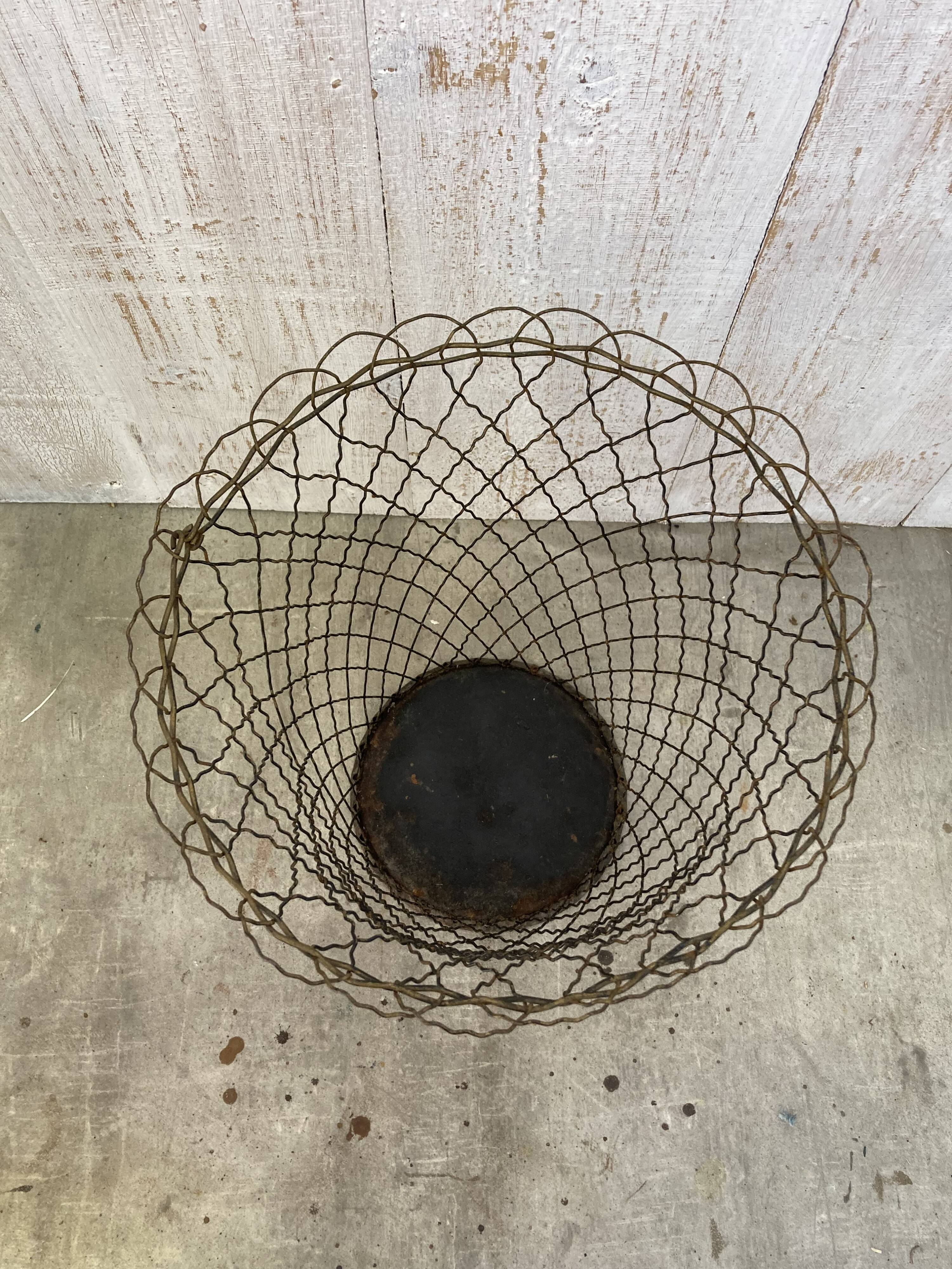 Vintage waste paper basket