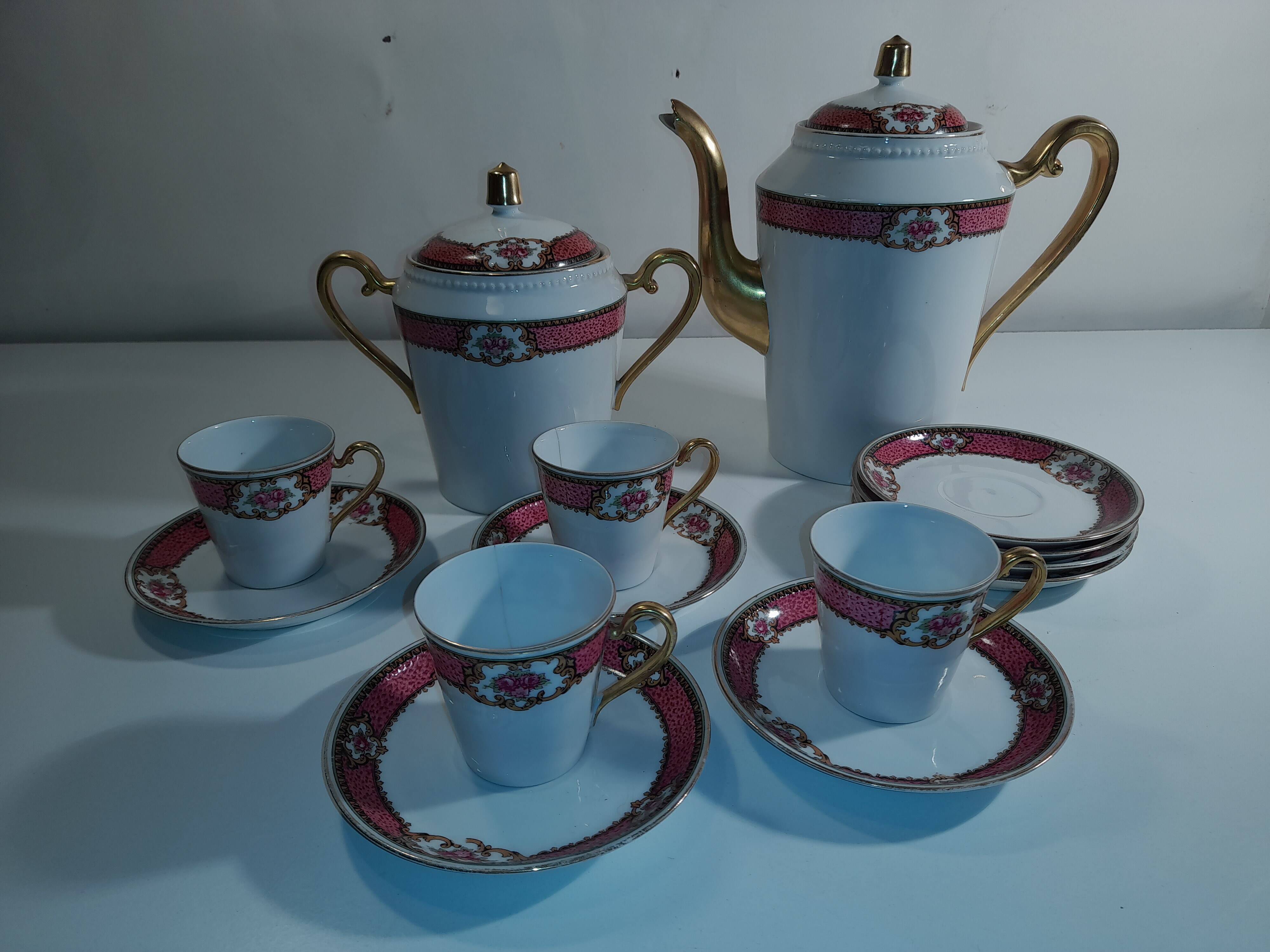 Limoges B&D porcelain tea/coffee set