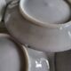 Series of 10 Fine Porcelain Cups and Saucers with Japanese Decor