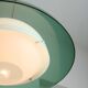 Italian Green Pendant Lamp in Plexiglass