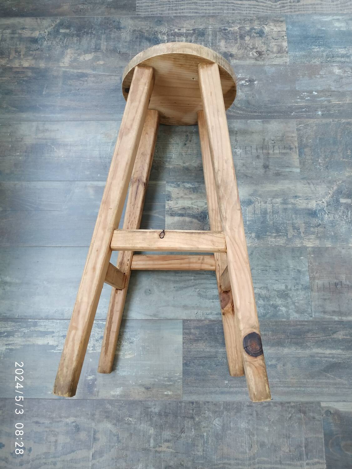 Wooden stool