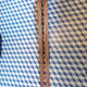 Pair of vintage wooden skis 208 cm