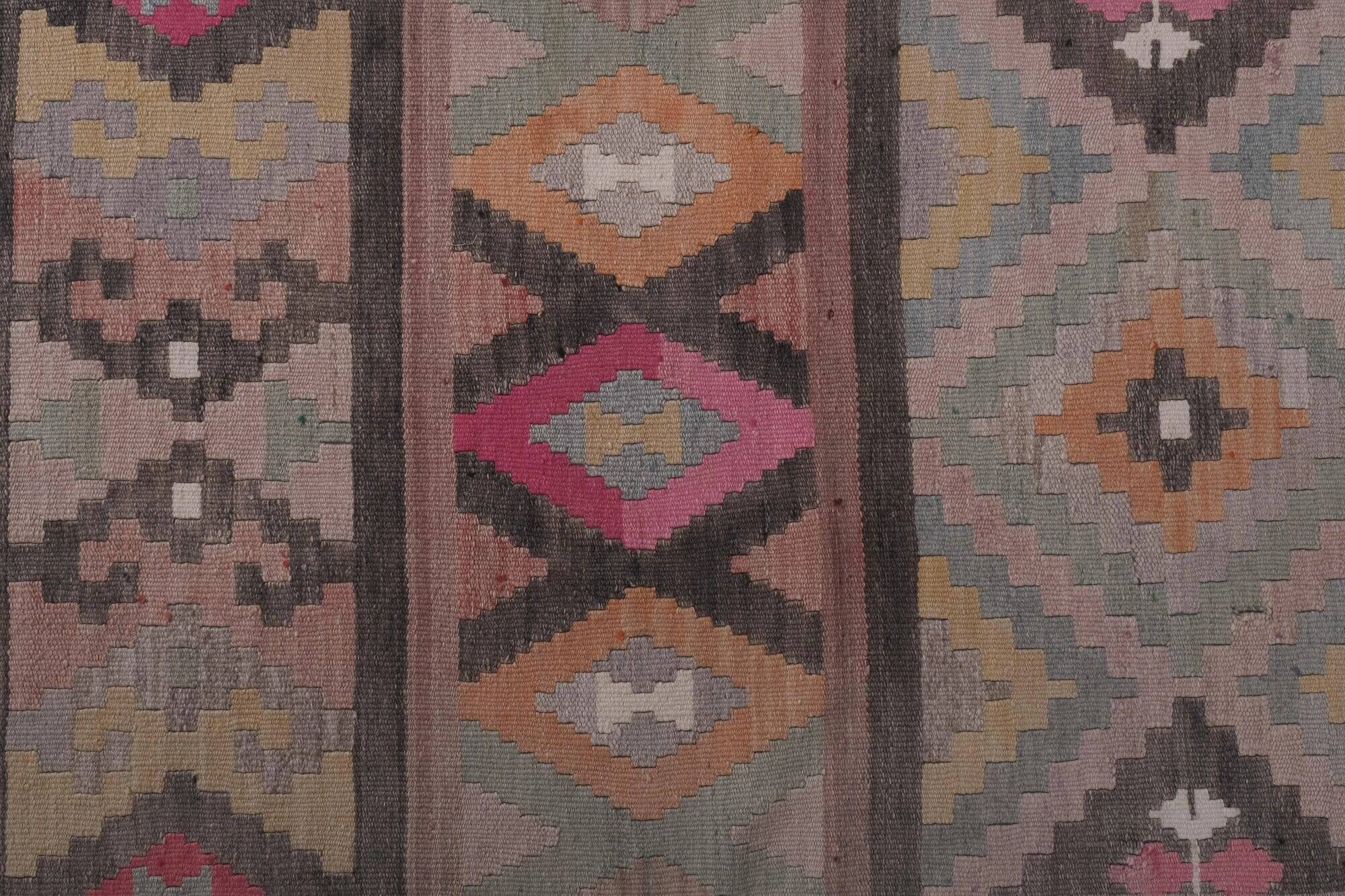 Vintage Turkish hallway rug 81x660 cm