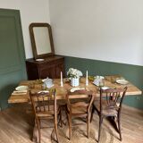 Monastery table, solid wood, country - farmhouse table