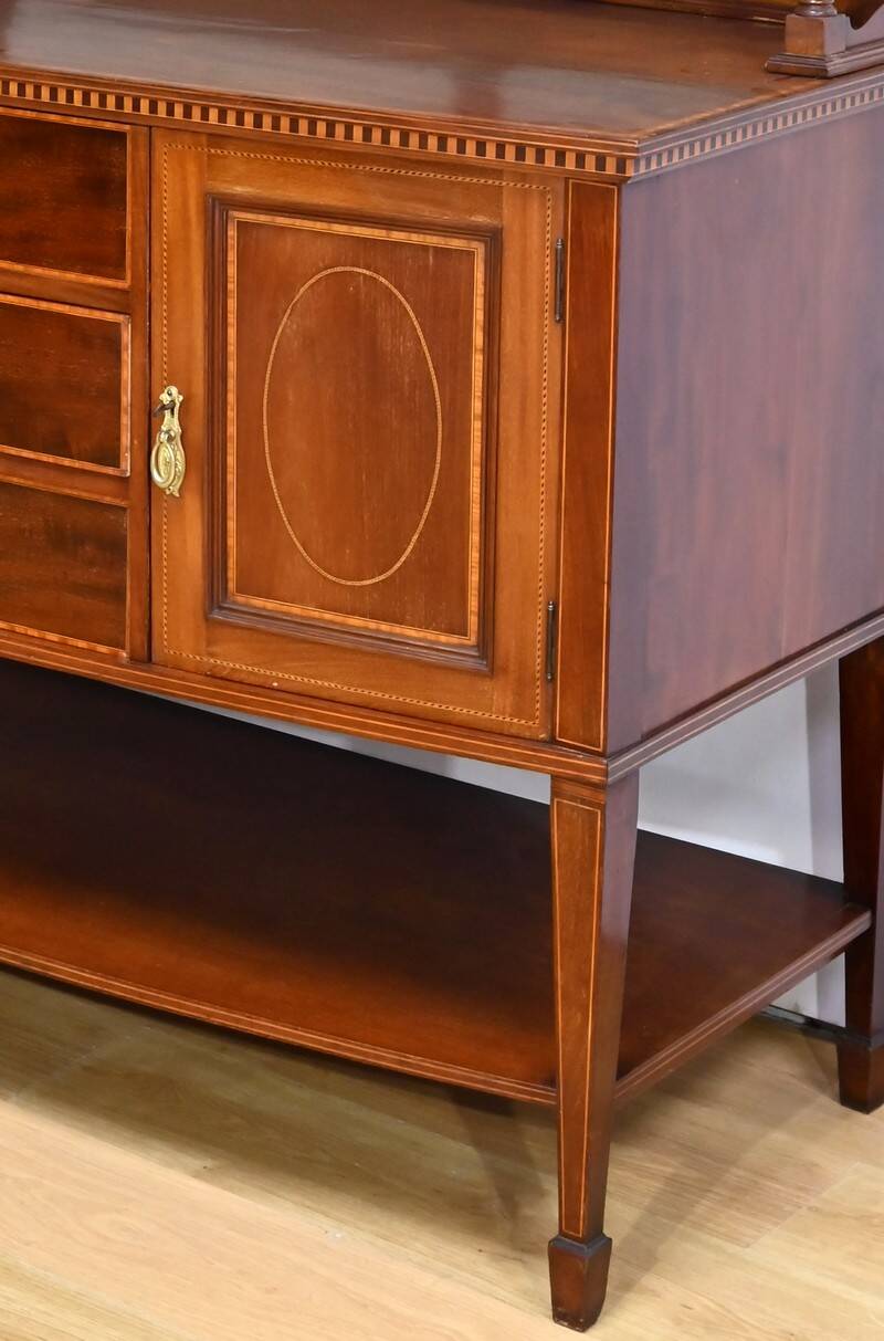 Two-body mahogany buffet - 1920
