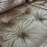 Rosewood and brown leather sofa by Sven Ellekaer & Norell for Coja Sweden